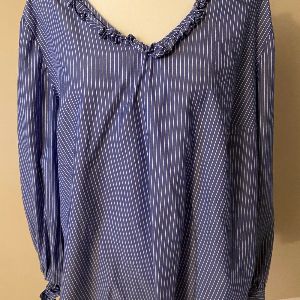 Adorable V Neck Blouse